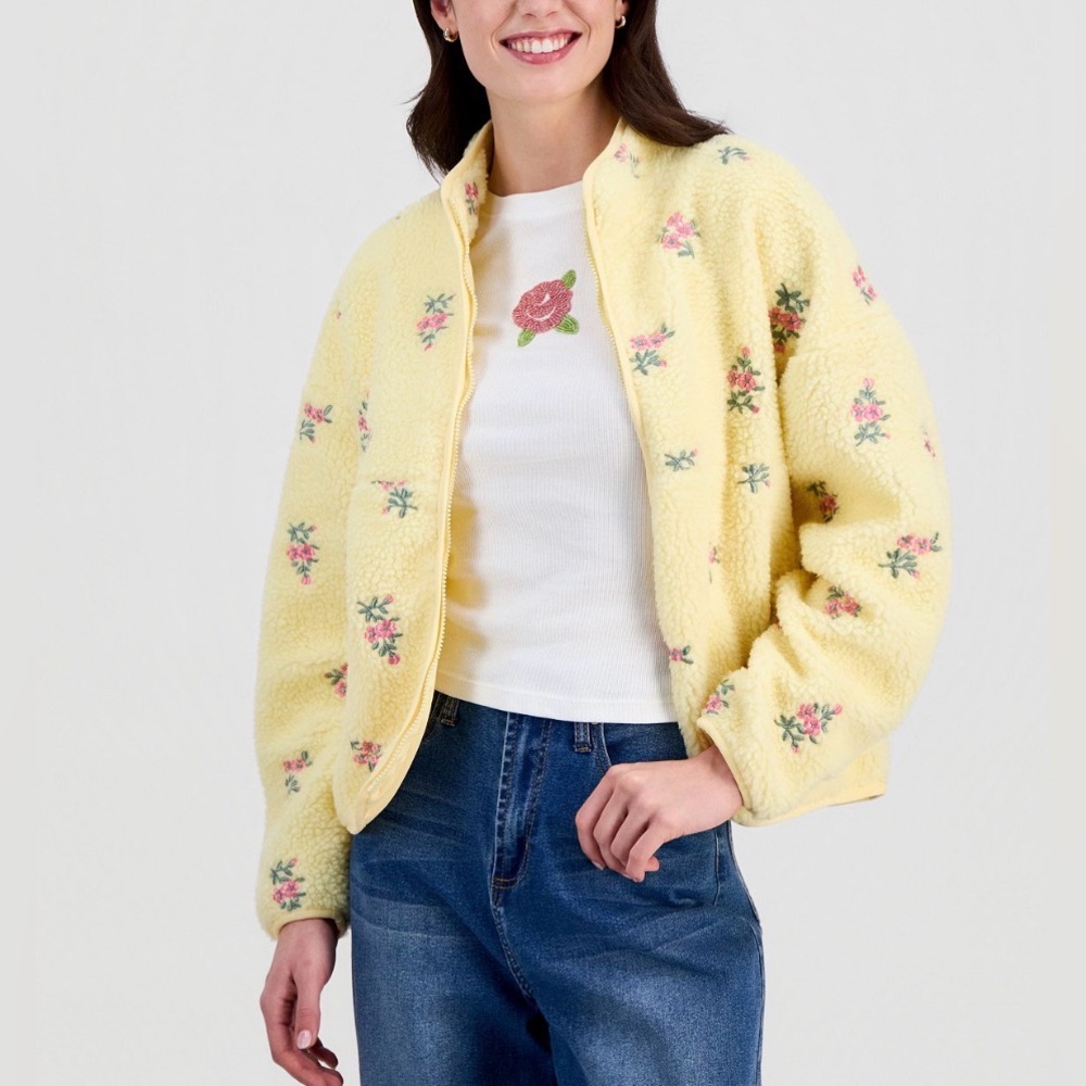 Lightweight Novelty Fleece Jacket